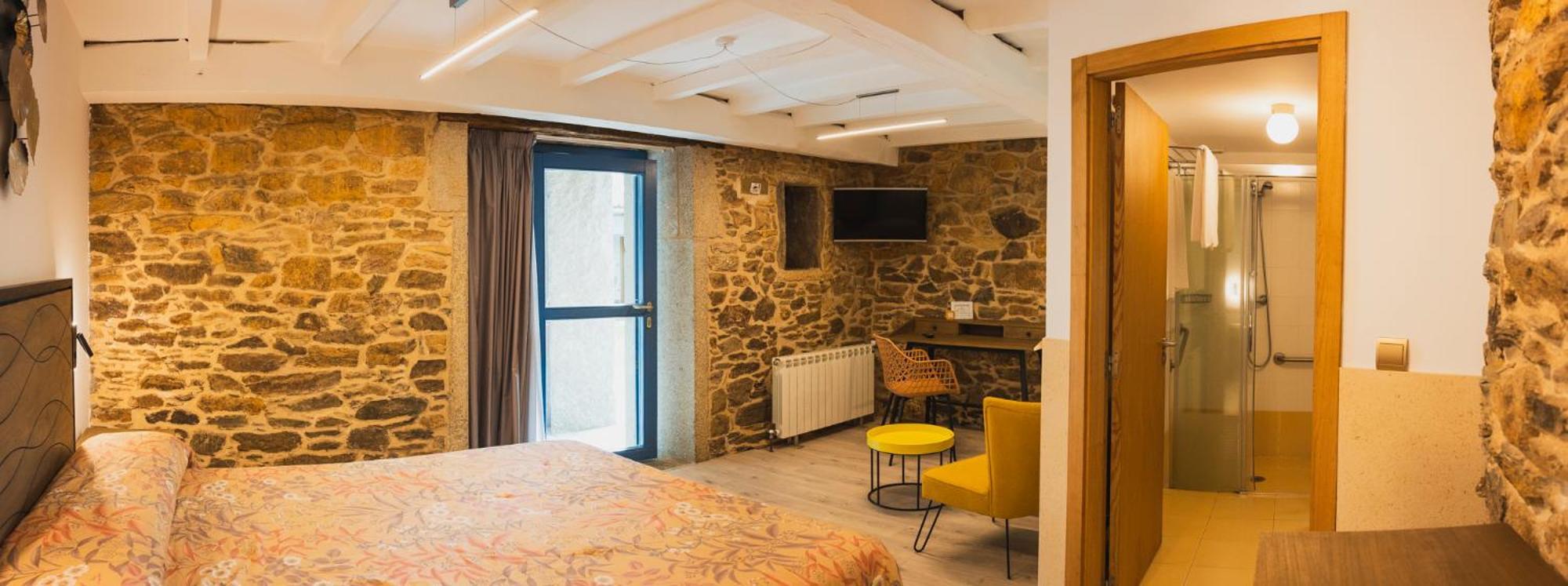Casa De Amancio Hotell Lavacolla Eksteriør bilde